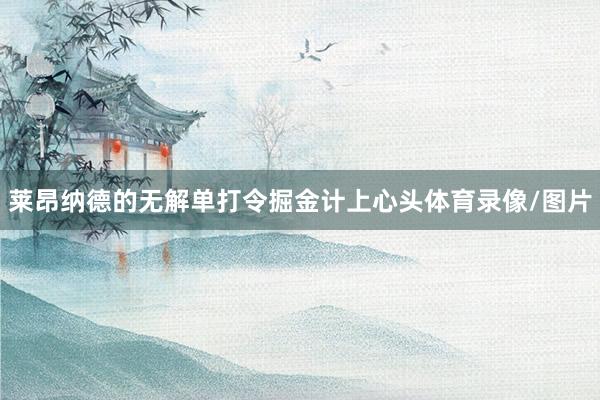 莱昂纳德的无解单打令掘金计上心头体育录像/图片