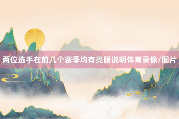两位选手在前几个赛季均有亮眼说明体育录像/图片